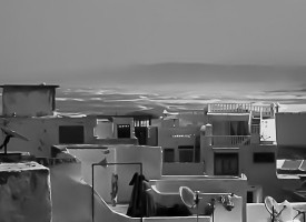 Essaouira Océan N&B