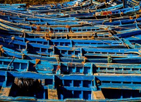Les barques bleues d’Essaouira